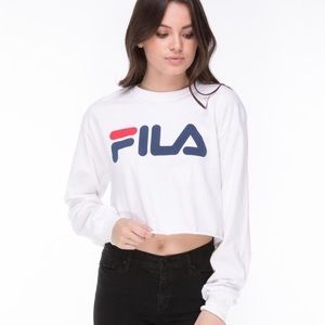 Cropped Fila long sleeve